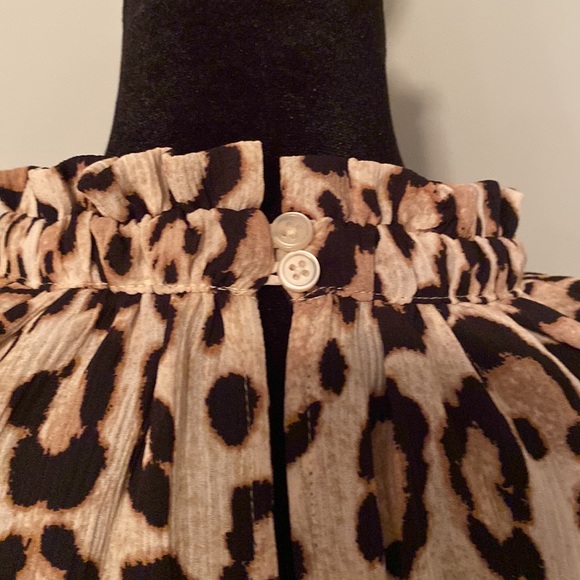 Loft Animal Print Blouse - Picture 4 of 5